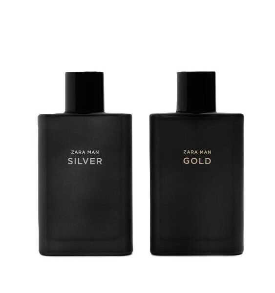 ZARA MAN SILVER + ZARA MAN GOLD