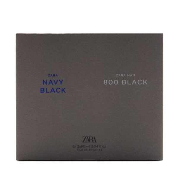 MAN NAVY BLACK + ZARA MAN 800 BLACK