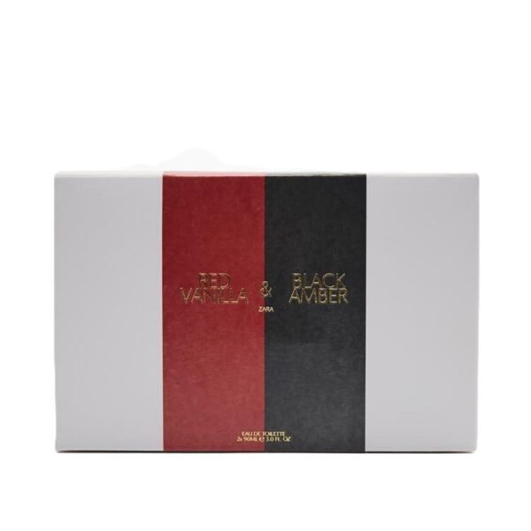 ZARA RED VANILLA  + ZARA BLACK AMBER