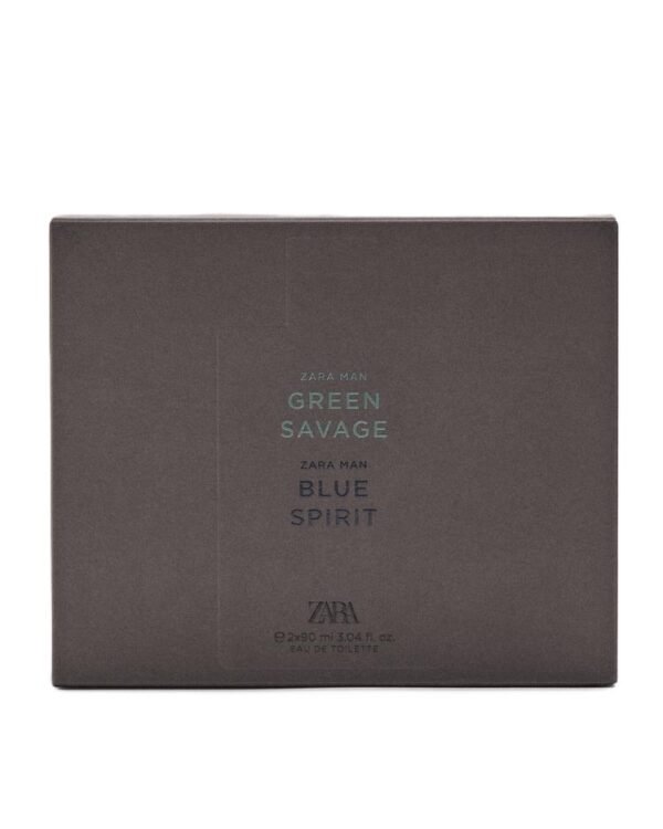 ZARA MAN GREEN SAVAGE + ZARA MAN BLUE SPIRIT EAU DE TOILETTE – Image 2
