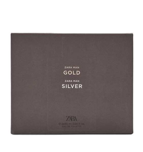 ZARA MAN SILVER + ZARA MAN GOLD
