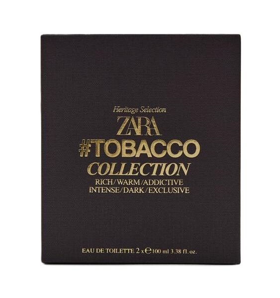 ZARA #TOBACCO INTENSE DARK EXCLUSIVE + RICH WARM ADDICTIVE