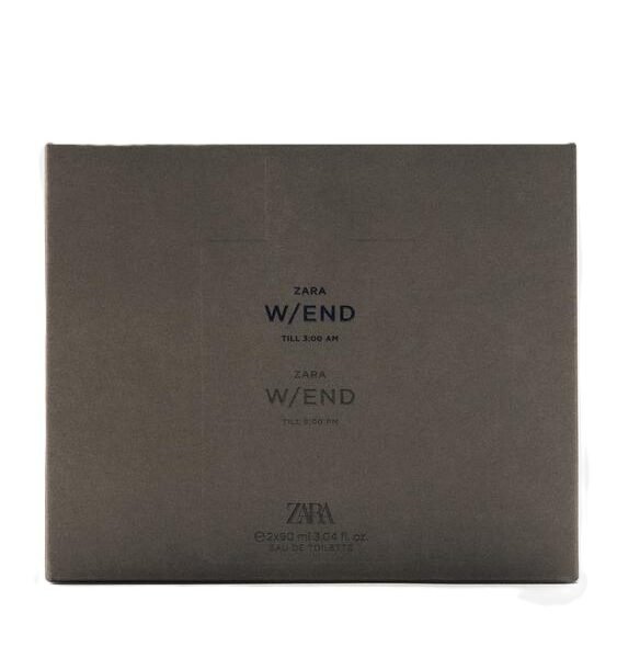 ZARA W/END TILL 3:00 AM + ZARA W/END TILL 8:00 PM