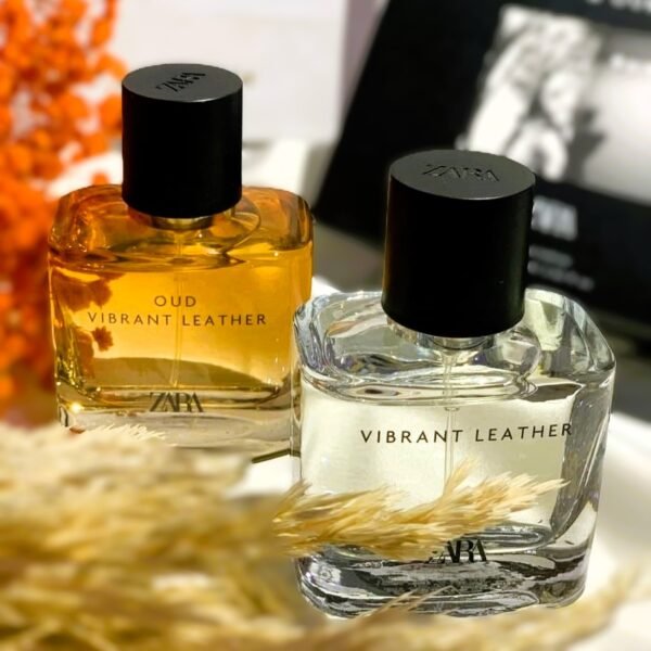 ZARA VIBRANT LEATHER EAU DE PARFUM + OUD VIBRANT LEATHER