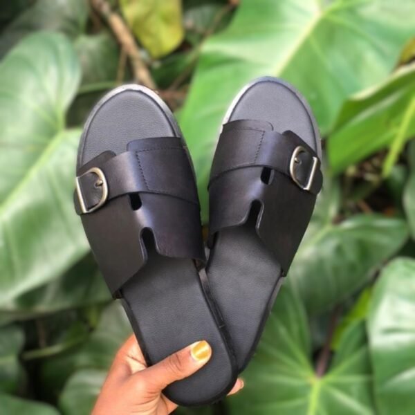 Sandale en cuir