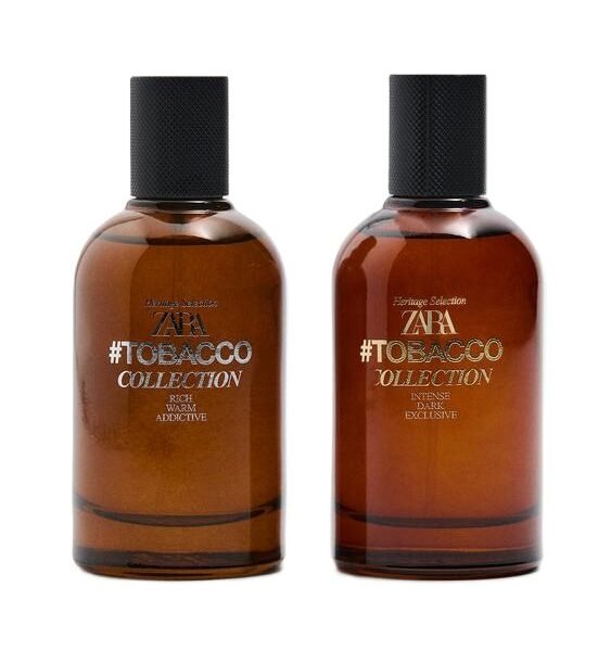 PACK ZARA TOBACCO INTENSE DARK EXCLUSIVE + RICH WARM ADDICTIVE EDP 2 X 100 ML