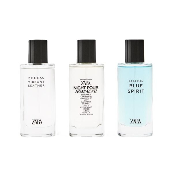 ZARA PACK IN BLUE SET 3 X 40 ML