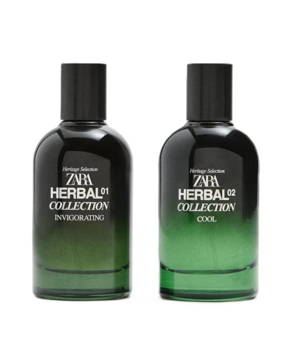 PACK DE PARFUM ZARA HERBAL COLLECTION 01+02