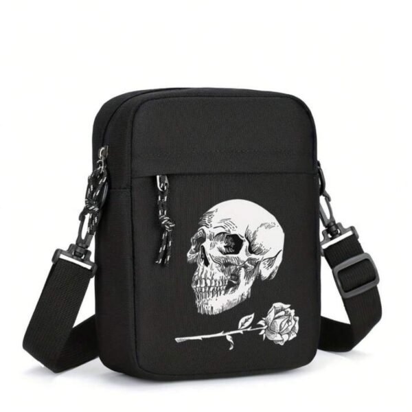 Sacoche Skull Rose